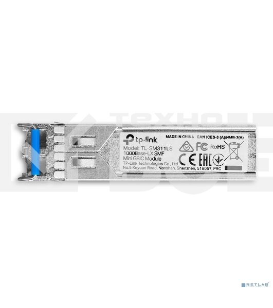 Сетевое оборудование TP-Link SMB TL-SM311LS Gigabit SFP module, Single-mode, MiniGBIC, LC interface, Up to 10km distance