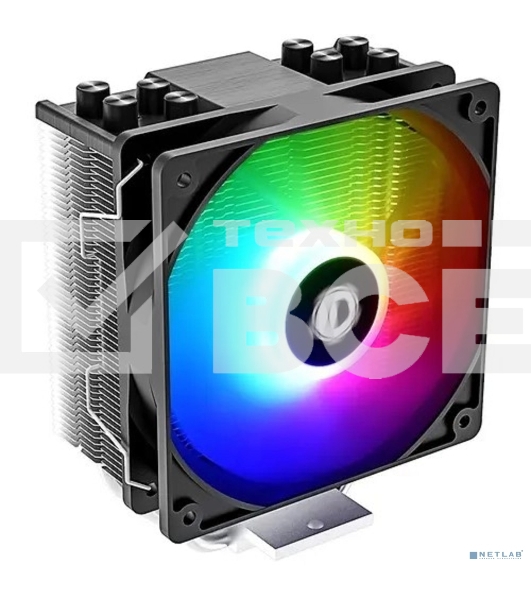 Кулер ID-COOLING SE-214-XT ARGB черный 120мм алюминий+медь 1500rpm 27db 4-pin 180W 150мм