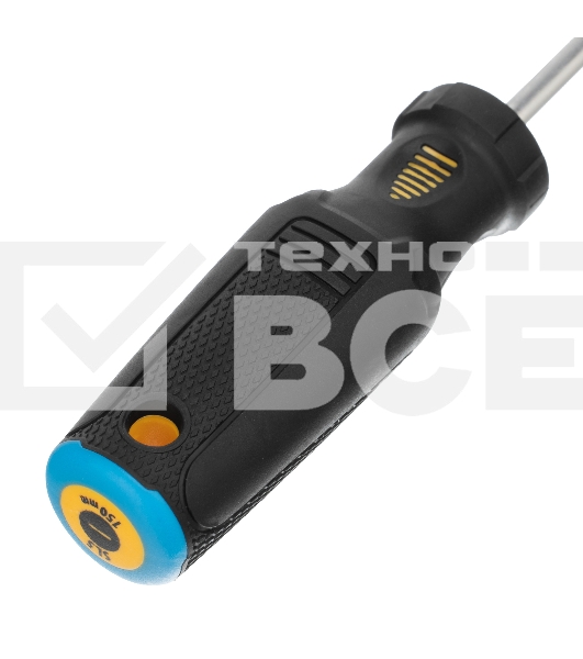 Отвертка SL5x150 мм, CrV, трехкомпонентная рукоятка Denzel