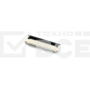 Разъем FPC Flip-Lock 0510-30RLGF 30 pin высота 1мм шаг 0,5мм