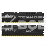 Оперативная память Kingston Fury Beast, DDR5, 32GB (2x16GB), 6000MHz, CL30, с радиатором, черный, фото4