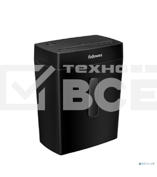 Шредер Fellowes PowerShred Р-42С черный (секр.P-4) фрагменты 8лист. 15лтр. скрепки скобы пл.карты