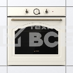 Встраиваемая электрическая духовка GORENJE/раиваемая электрическая духовка,ширина 60 см,объем 77л,пиролитическая эмаль,слоновая кость, фото3