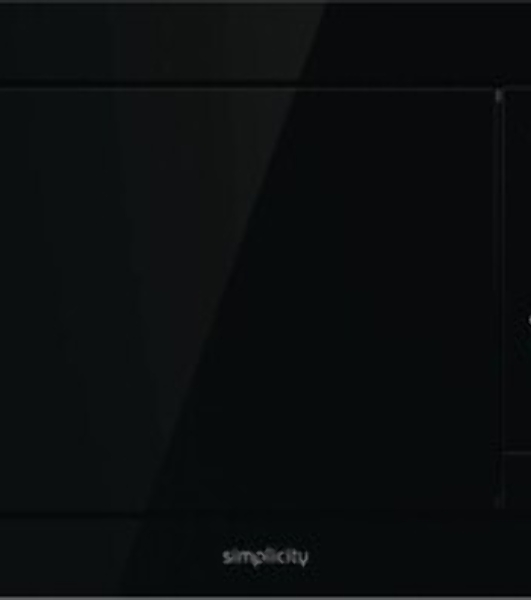 Встраиваемая микроволновая печь GORENJE BM235G1SYB черный, 23 л, 900 Вт, переключатели - сенсор, поворотный механизм