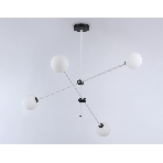 Светитльник Ambrella Light TR2505/4 WH/BK белый/черный G9/4 max 10W D970*700, фото 1