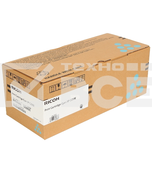 Картридж лазерный Ricoh, тип SPC250E голубой для SP C250DN/C250SF 1600 отп.