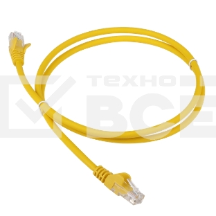 Патч-корд LANMASTER LSZH UTP кат.6, 1.5 м, желтый