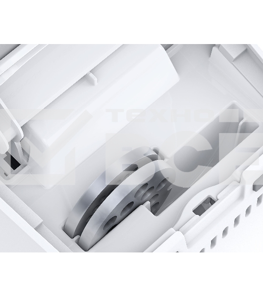 Мясорубка Bosch MFW3910W CompactPower, 1900Вт, 2,3 кг/мин, цвет: белый, механическая за щита от перегрузки, 1 скор. Комплект: 2 диска для фарша, насадка для кол басок