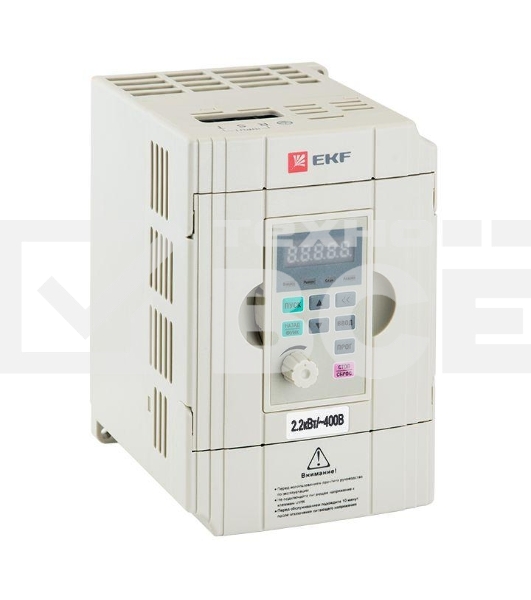 Преобразователь частоты 2.2/4кВт 3х400В VECTOR-100 PROxima EKF VT100-2R2-3B