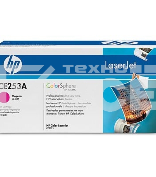 Картридж лазерный HP CE253A пурпурный CLJ CM3530/CP3525 (7000стр.)