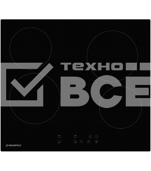 Панель варочная Maunfeld EVCE.594-BK ЧЕРНОЕ стекло