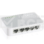Коммутатор TP-Link SOHO TL-SF1005D Коммутатор 5-port 10/100M mini Desktop Switch, 5 10/100M RJ45 ports, Plastic case, фото15