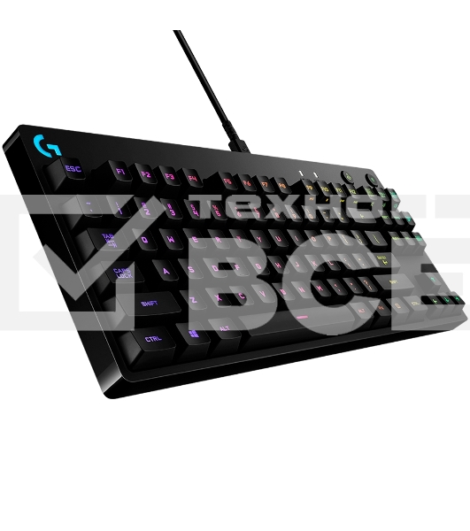 Клавиатура Logitech G Pro (920-009393) проводная, USB, чёрный