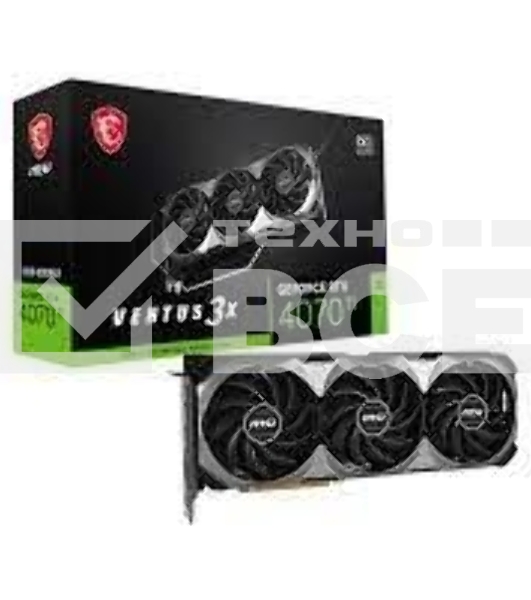 Видеокарта MSI RTX4070Ti VENTUS 3X E1 12GB OC RTL