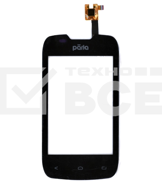 Сенсорное стекло (тачскрин) для Fly IQ431 IQ432, черное
