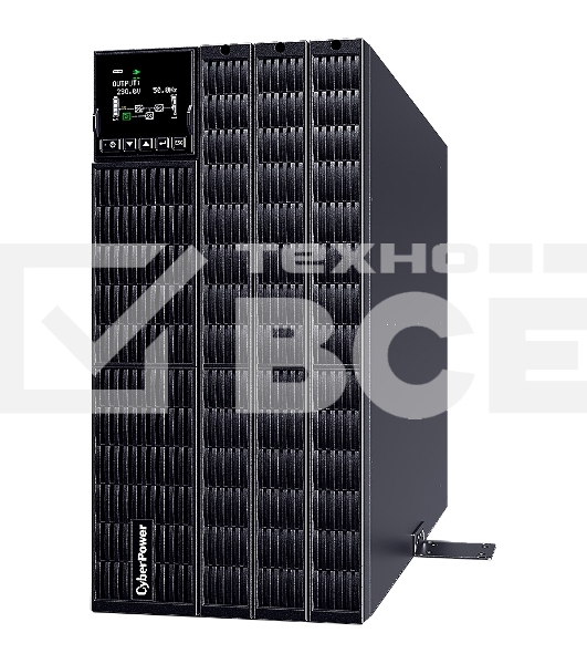 Источник бесперебойного питания CyberPower OLS10KERT5U Online 10000VA/10000W USB/RS-232/Dry/EPO/SNMP/CloudCard/(4 IEC С13, 4 IEC C19, terminal block)/bat.detect./МВ NEW