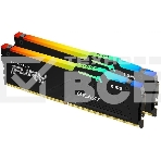 Оперативная память Kingston Fury Beast, DDR5, 32GB (2x16GB), 5600MHz, CL40, с радиаторами, RGB, черный, фото6