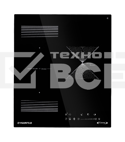 Индукционная варочная панель Maunfeld CVI453SBBKD Inverter