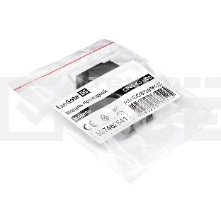 Модуль проходной ExeGate CP45-KJ-UC6 (RJ45-RJ45 формата Keystone Jack, Кат.6, неэкранированный)