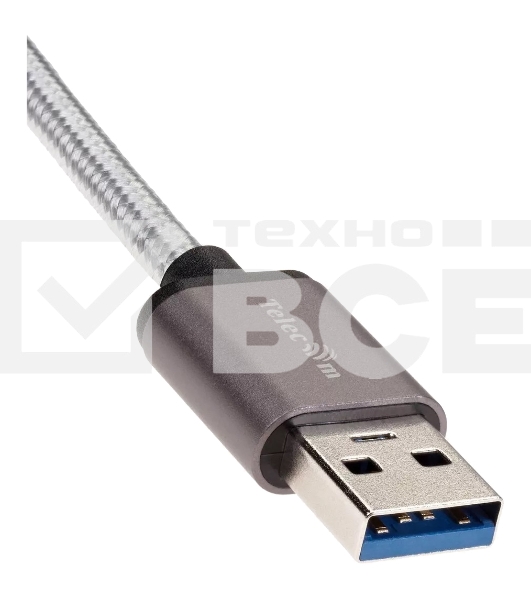 Кабель-адаптер USB 3.1 Type-Cm --> USB 3.0 Am, 2метра  VCOM/Telecom <TC403M-2M>