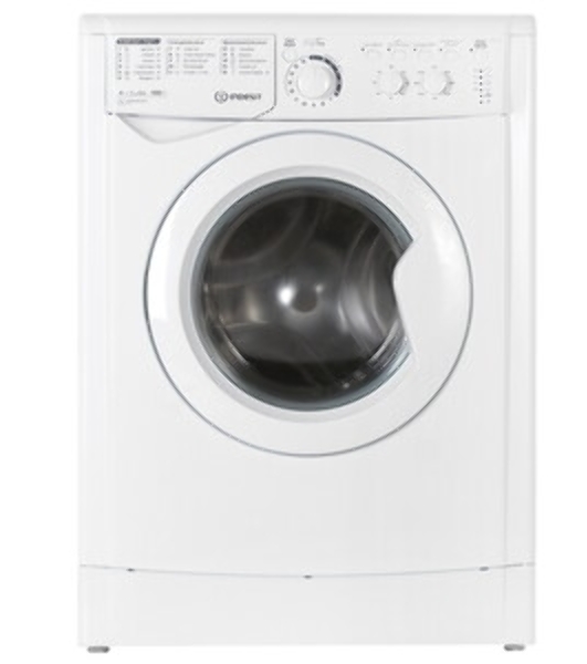 Стиральная машина Indesit EWUC 4105 CIS белый, загрузка фронтальная 4 кг, 1000 об/мин., класс: А