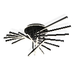 Потолочный светодиодный светильник Ambrella light FL6292 BK черный 160W 3000K-6400K 1100*790*315 (ПДУ ИК), фото8