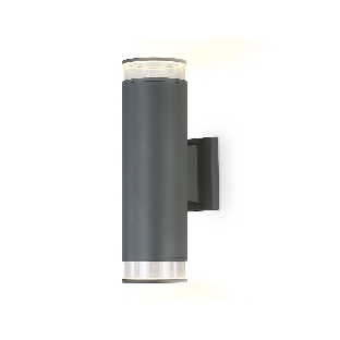 Светильник Ambrella light ST3820/2 GR/CL серый/прозрачный IP54 GU10/2 max 35W 310*90*160