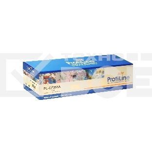Картридж лазерный PL-CF351A для принтеров HP CLJ Pro M176n/M177fw Cyan 1000 к ProfiLine
