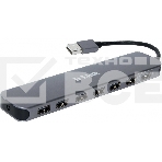 Концентраторы D-Link DUB-H7/E1A, 7-port USB 2.0 Hub.7 downstream USB type A (female) ports, 1 upstream USB type A (male), support Mac OS, Windows XP/Vista/7/8/10, Linux, support USB 1.1/2.0, fast charge mode.Powe, фото 1