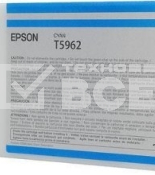 Картридж струйный Epson C13T596200 голубой (350 мл) для Stylus Pro 7900/9900
