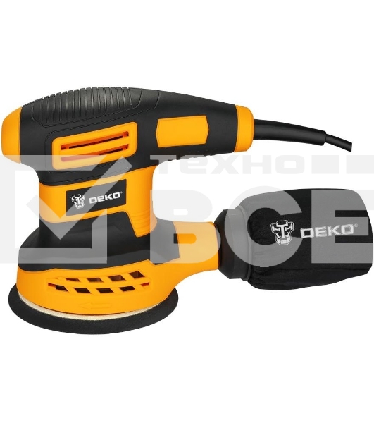 Эксцентриковая шлифовальная машина Deko DKG350 350Вт