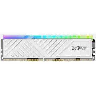 Оперативная память XPG Spectrix D35G RGB, 8GB, DDR4, 3600MHz, CL18, с радиатором, белый, RGB