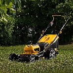 Газонокосилка аккумуляторная Denzel RLM450-36, 36 В, 2 Ач, фото 1