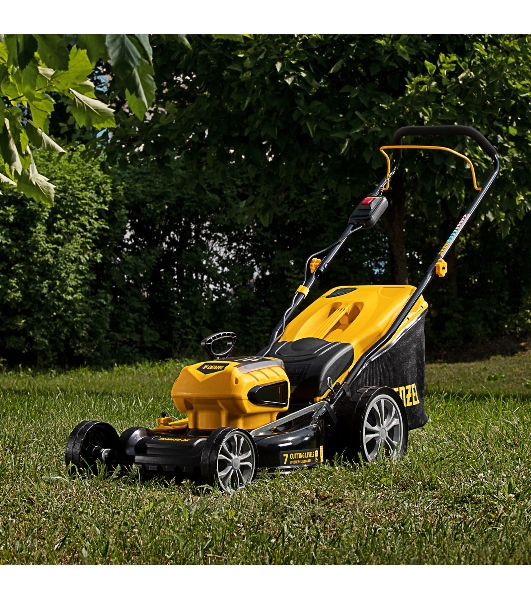 Газонокосилка аккумуляторная Denzel RLM450-36, 36 В, 2 Ач