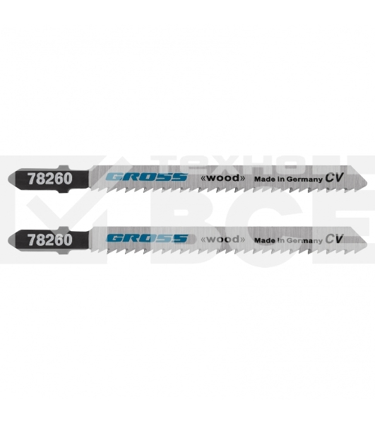 Полотна для электролобзика  по дереву, 2 шт. ( 3101 - T101B ) Gross