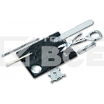 Швейцарская карта Victorinox Swiss Card Nailcare (0.7240.T3) черный полупрозрачный коробка подарочная, фото 1