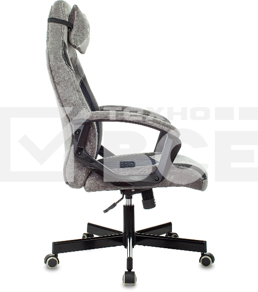 Кресло игровое Бюрократ VIKING 6 KNIGHT B FABRIC черный крестовина металл/пластик