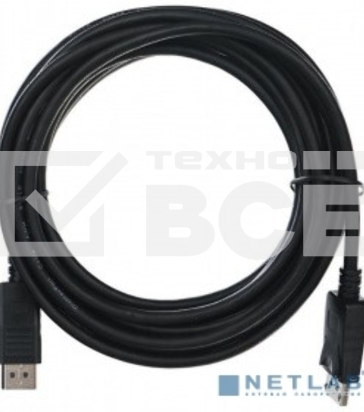Кабель соединительный Telecom DisplayPort DP-DP 1.2V 4K@60Hz  5м <CG712-5M>