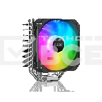 Кулер PCCooler Paladin 400 ARGB S115X/1200/1700/AM4 (20 шт/кор, TDP 200W, 130mm PWM ARGB FAN, 4 тепловые трубки 6мм, 800-1600RPM, 18-28,6dBa), фото4