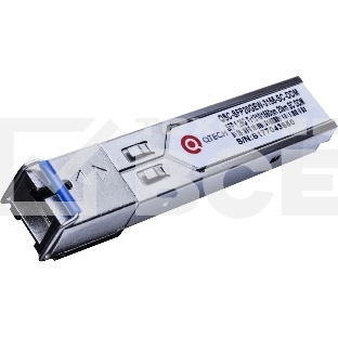 WDM SFP модуль, 20км, 1,25Гбит/с, Tx=1310/Rx=1550нм, SC, FP, SM, DDM