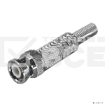 Разъем штекер BNC под пайку с пружиной металл (универсальный) PROCONNECT, фото2