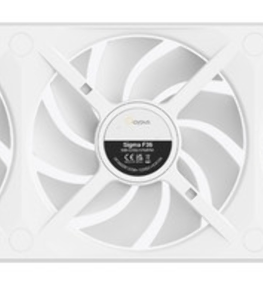 Вентилятор для корпуса Ocypus Sigma F36 WH ARGB, 3x120x120x25mm, 4-PIN PWM, 500-2200 RPM, 36 DBA MAX, FLUID DYNAMIC BEARING