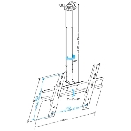 Кронштейн универсальный Holder SBS-101-B черный макс.3кг настенный, фото7
