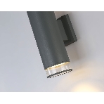 Светильник Ambrella light ST3820/2 GR/CL серый/прозрачный IP54 GU10/2 max 35W 310*90*160, фото4