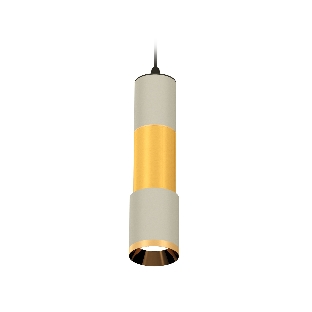 Светильник Ambrella Light XP7423040 SGR/PYG серый песок/золото желтое полированное MR16 GU5.3