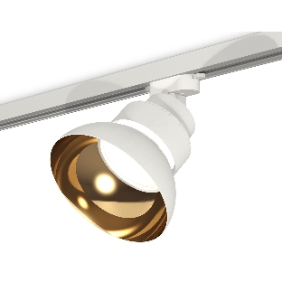 Светильник Ambrella light XT8101201SWH/PYG/CL белый песок/золото желтое полированное/прозрачный GX53