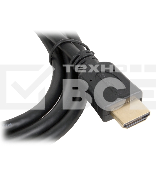 Кабель Cablexpert HDMI-mini HDMI CC-HDMI4C-6, 19M/19M, v2.0, медь, позол.разъемы, экран, 1.8м, черный, пакет