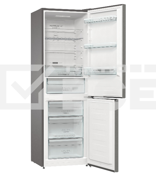 Холодильник Gorenje NRK6192AXL4 двухкамерный серебристый мат.