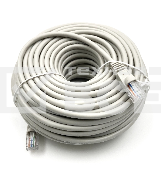 Патч-корд Buro UTP cat5E 25м серый RJ-45 (m)-RJ-45 (m)