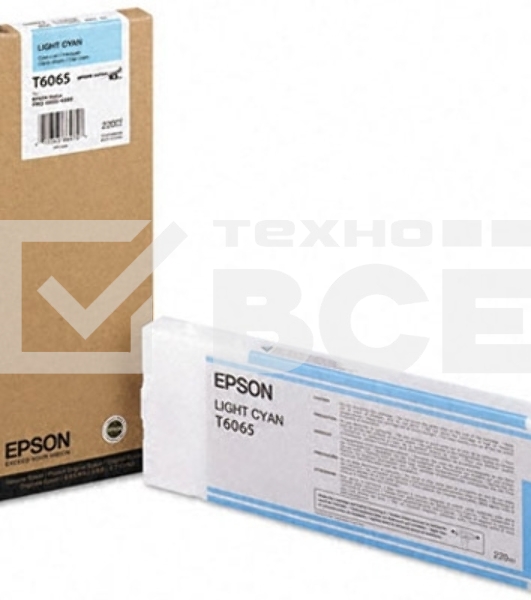 Картридж Epson C13T606500 светло-голубой для Stylus Pro 4880